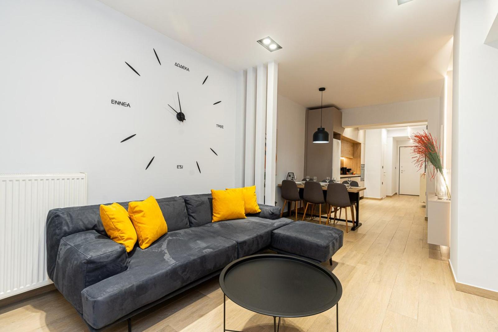 Modern 3 Bedroom Luxury Apartment Thessaloniki Buitenkant foto