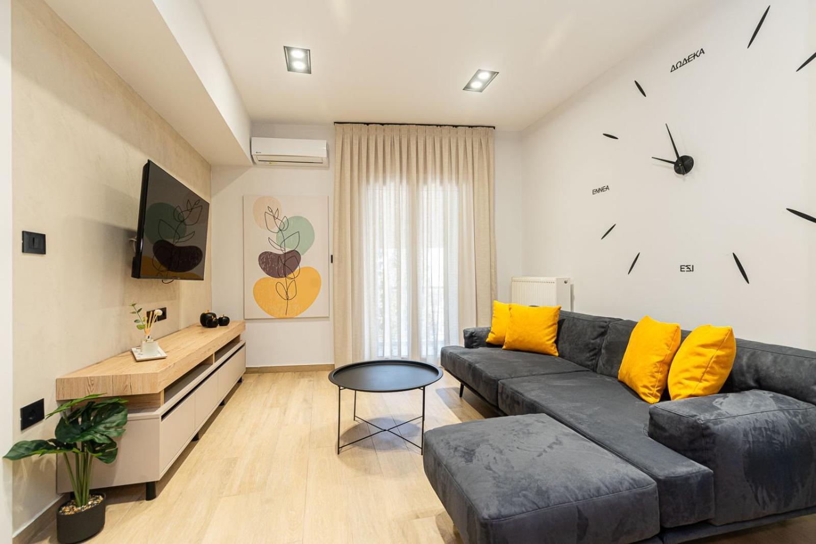 Modern 3 Bedroom Luxury Apartment Thessaloniki Buitenkant foto