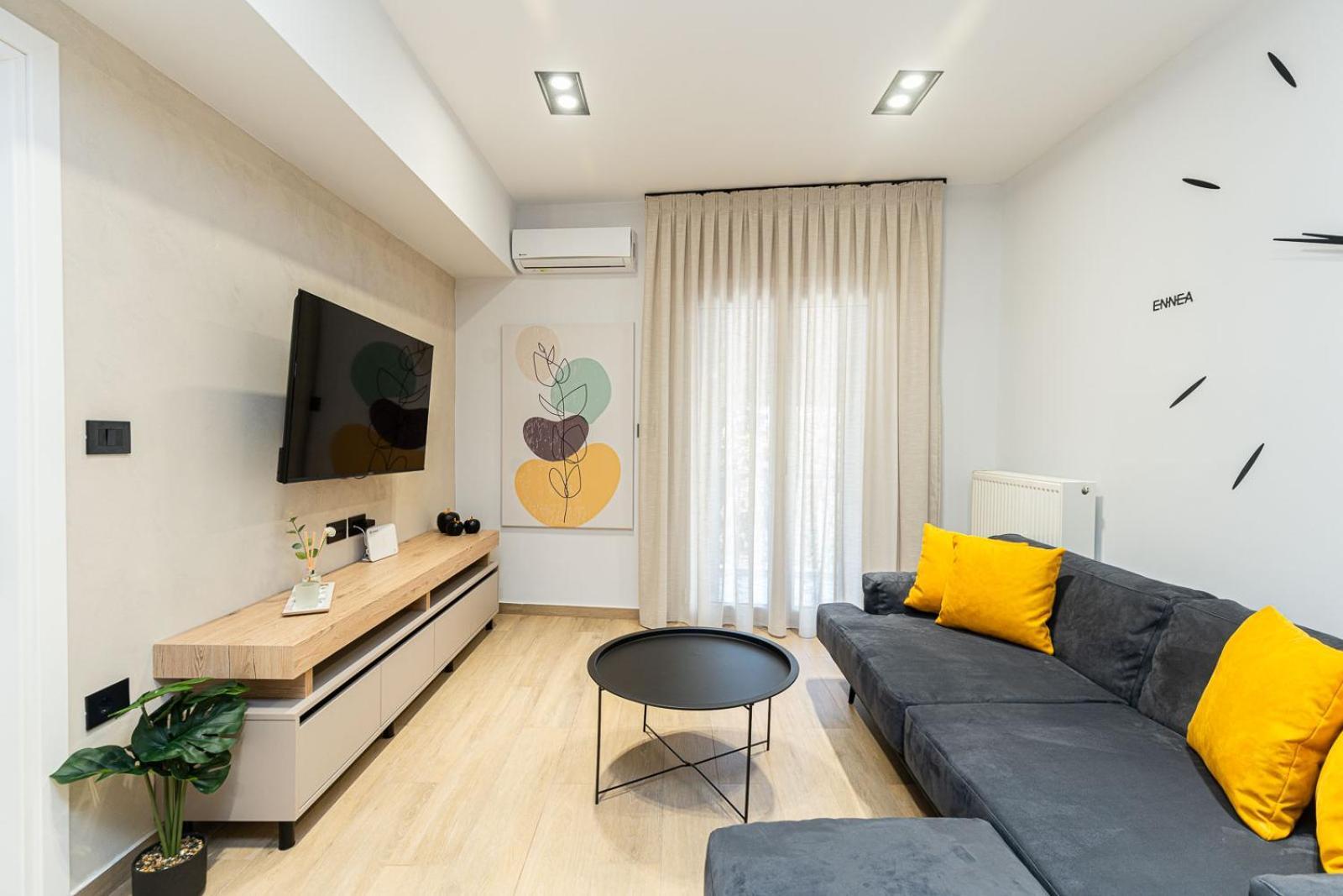 Modern 3 Bedroom Luxury Apartment Thessaloniki Buitenkant foto