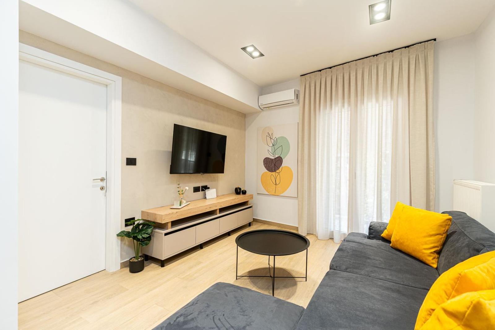 Modern 3 Bedroom Luxury Apartment Thessaloniki Buitenkant foto